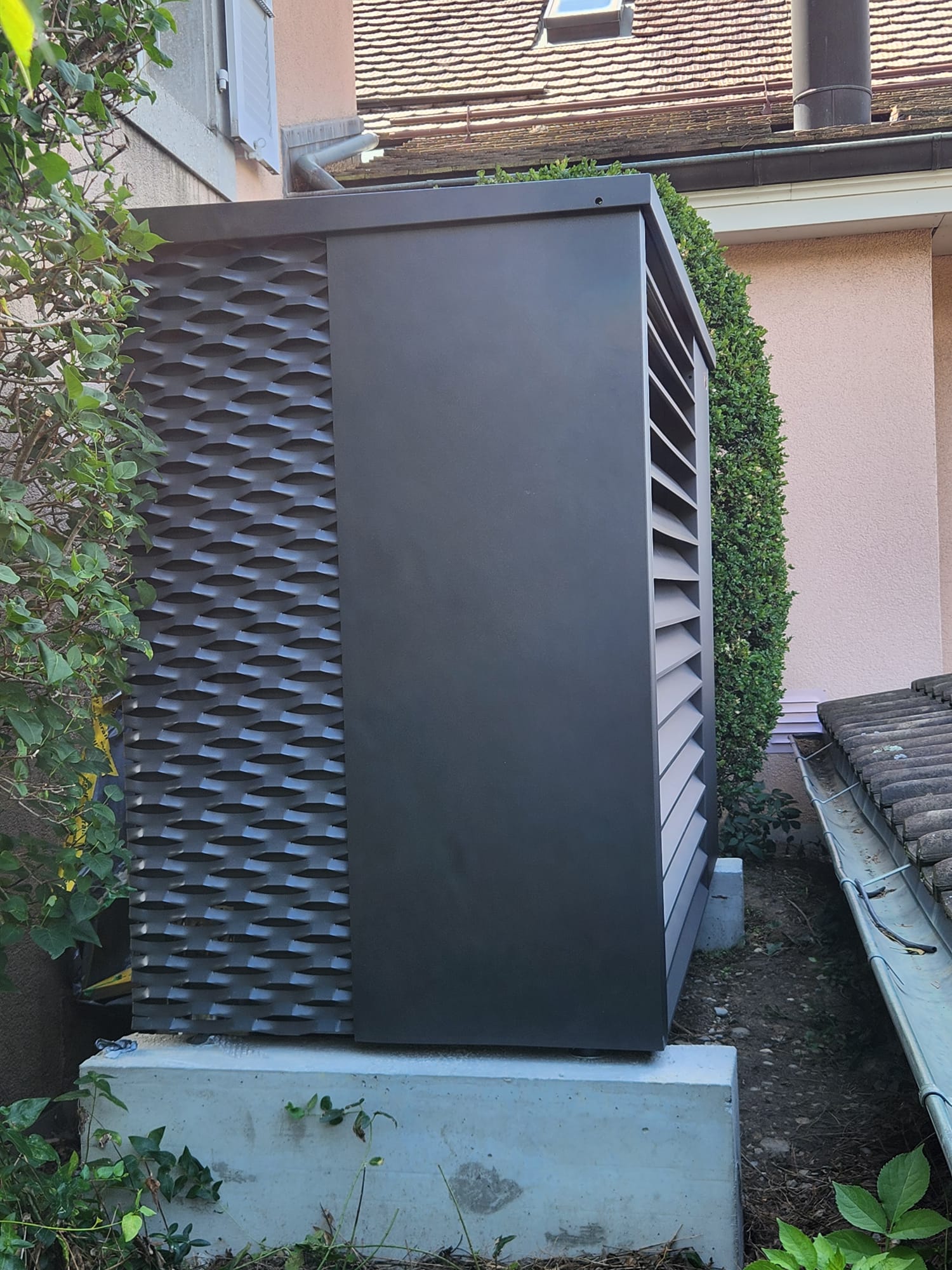 Chaufferie complète installée
