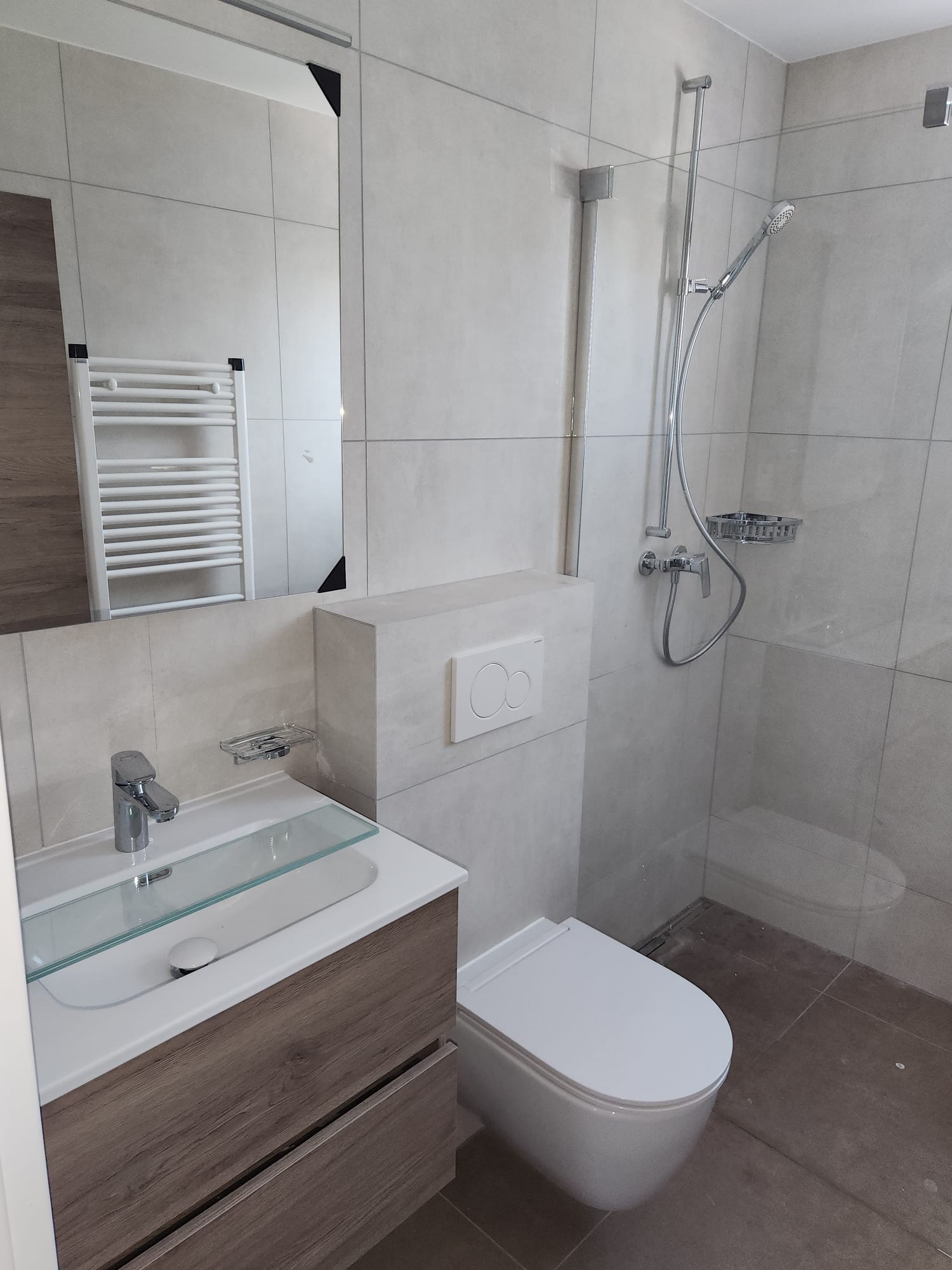 Salle de bains après transformation